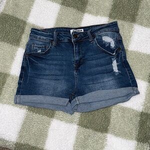 Wax Jean shorts